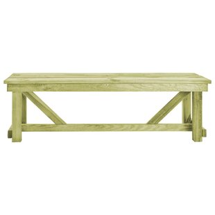 Bissonnette Wooden Bench By Sol 72 Outdoor