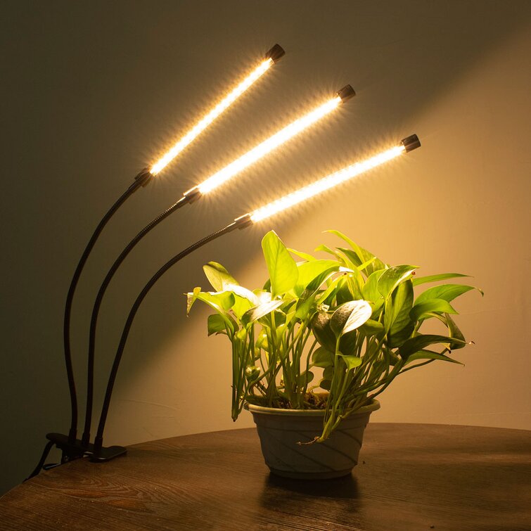 60LED Plant Grow light Lamp Bulbs Flexible Desk Holder Clip Kits Indoor Tent box 
