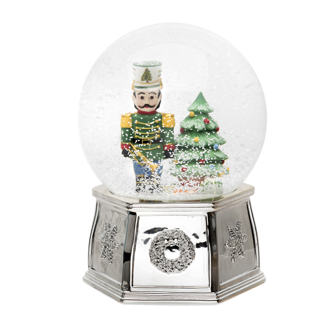 Spode Christmas Tree Musical Nutcracker Snow Globe & Reviews Wayfair