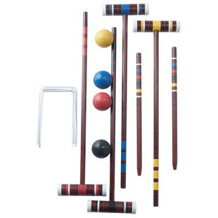 8 Player Croquet Set Wayfair Starter 4 Player Croquet Set