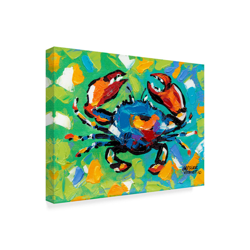 East Urban Home Seaside Crab Ii Acrylic Painting Print On