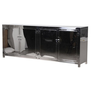 Dorene Stainless Steel Sideboard by Orren Ellis