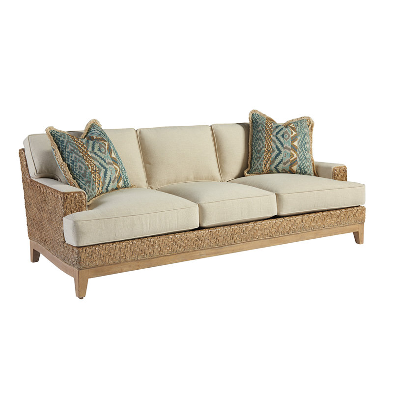 Tommy Bahama Home Los Altos 86 Recessed Arm Sofa Wayfair