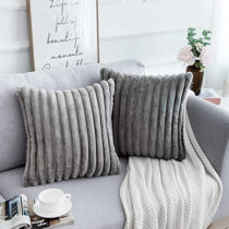 plush bedrest throw pillow