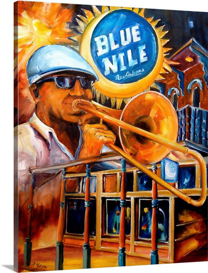 Canvas On Demand The Blue Nile By Diane Millsap Painting Print