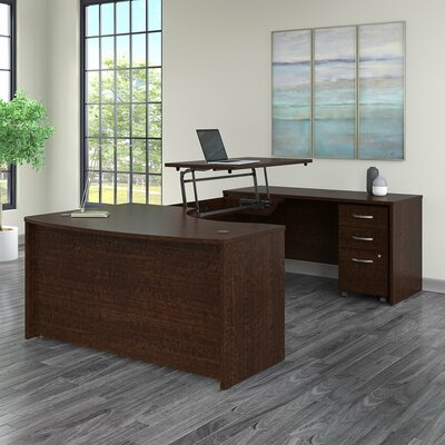 Series C Sit To Stand Height Adjustable U Shape Executive Desk