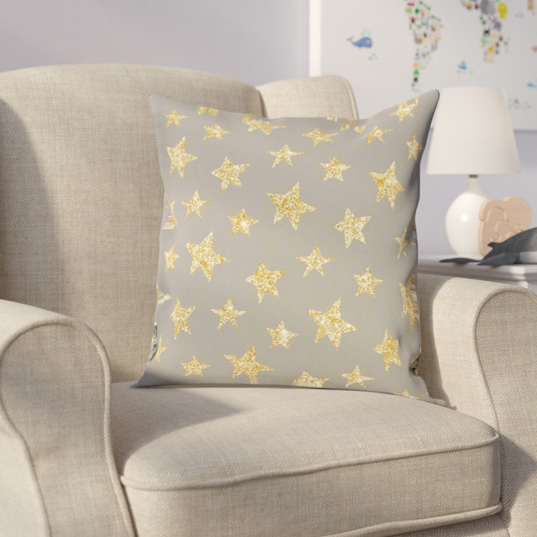 star pattern pillow