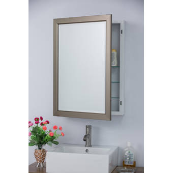 Moreland 22 X 30 Surface Mount Framed Medicine Cabinet With 3