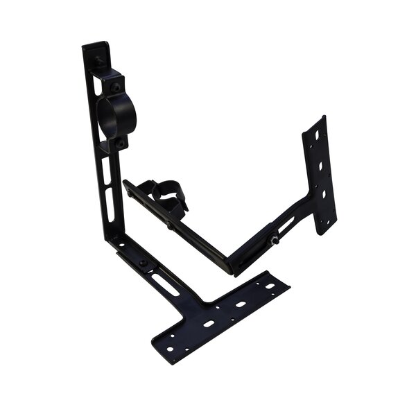 Rugged all-metal bolting to hook-up bed frame conversion bracket with hardware 
