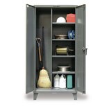 Tall Broom Closet Cabinet Wayfair