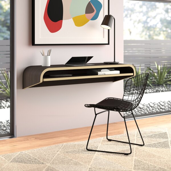 Modern Contemporary Minimal Floating Desk Allmodern
