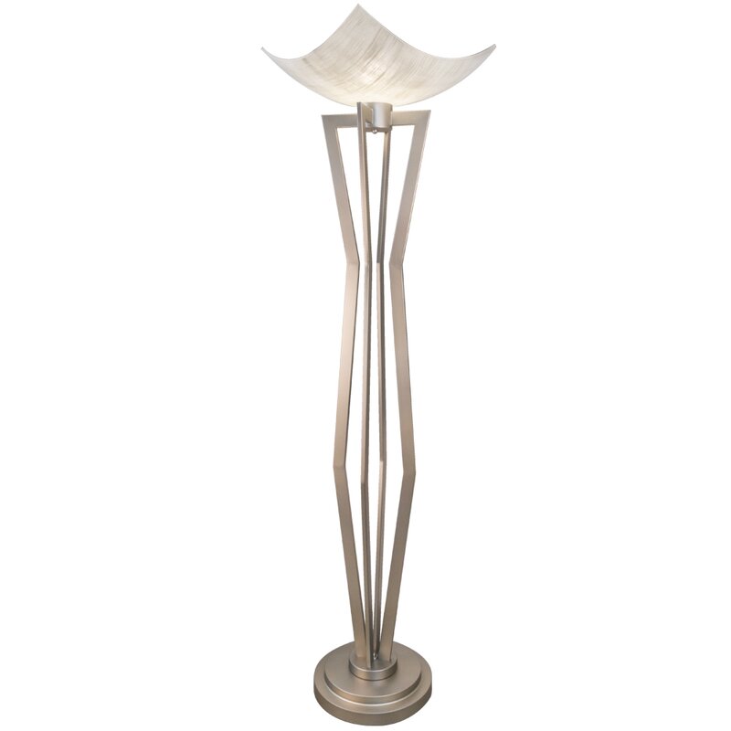 Orren Ellis Wellman 72" Torchiere Floor Lamp | Wayfair.ca