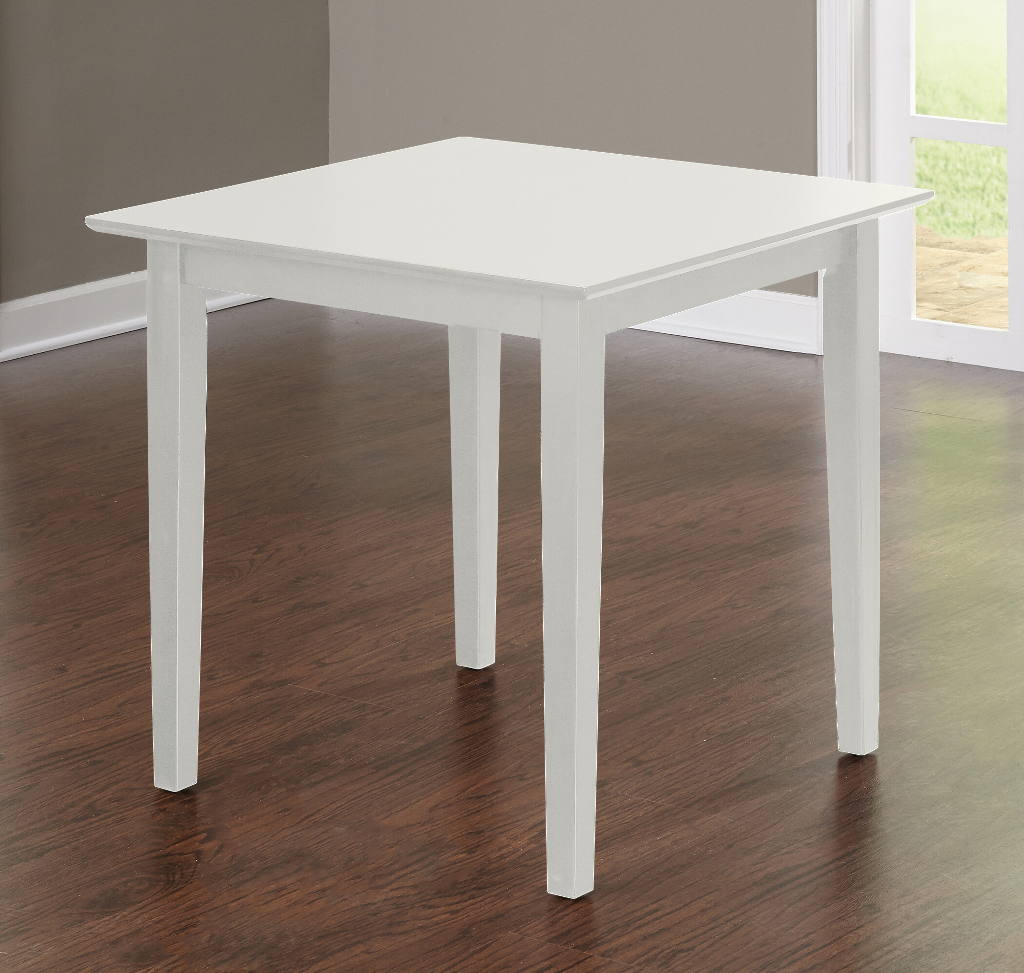 white square tables