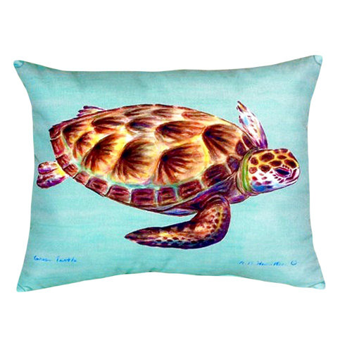 Bay Isle Home Bourland Loggerhead Turtle Throw Wayfair