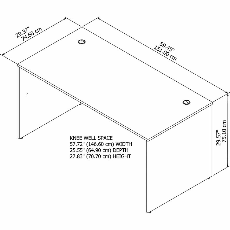 Upper Square Arabel Desk Wayfair