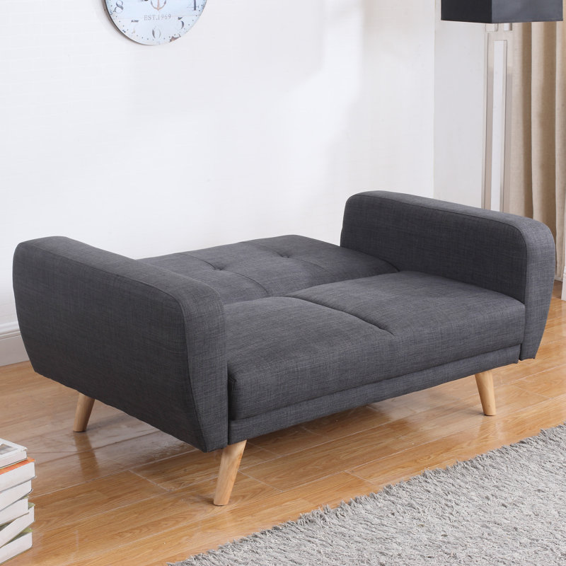 Fjørde Co Farrow 2 Seater Clic Clac Sofa Bed Reviews Wayfair Uk Farrow 2 Seater Clic Clac Sofa Bed