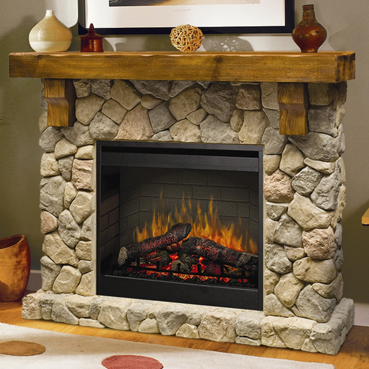 Foundstone Bette Electric Fireplace Reviews Wayfair