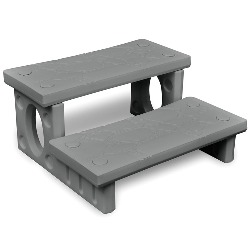 WFX Utility™ 2 - Step Plastic Lightweight Step Stool | Wayfair