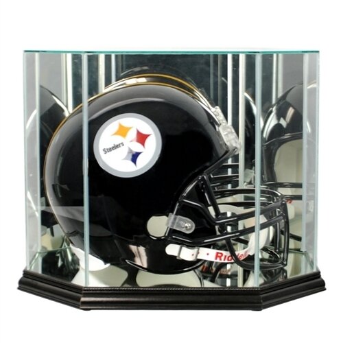 Perfect Cases And Frames Octagon Full Size Football Helmet Display Case Reviews Wayfair