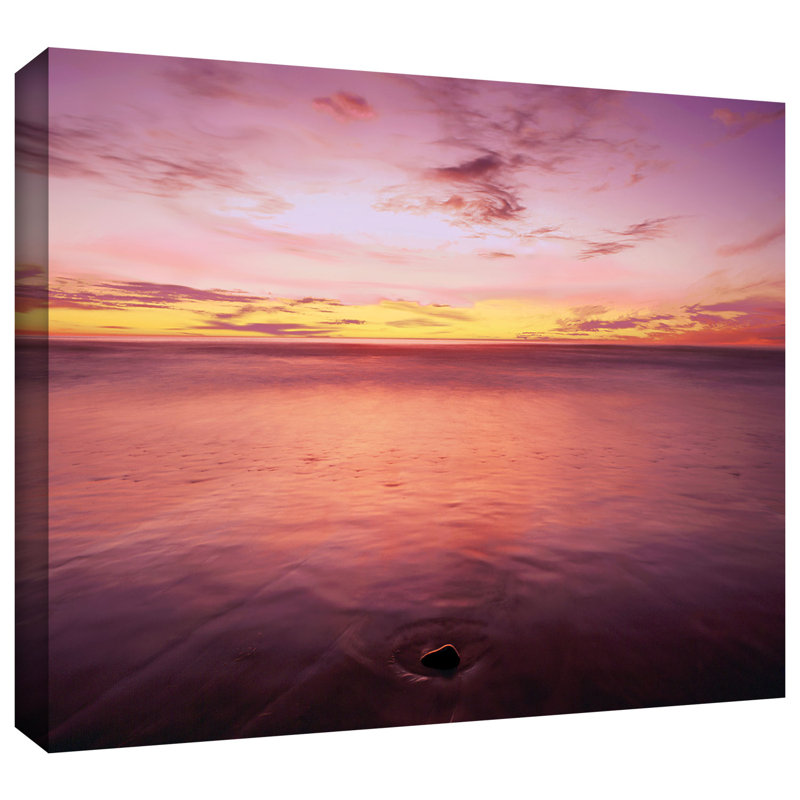 Artwall Ponto Beach Twilight By Dean Uhlinger Photographic Print