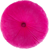 round pink pillows