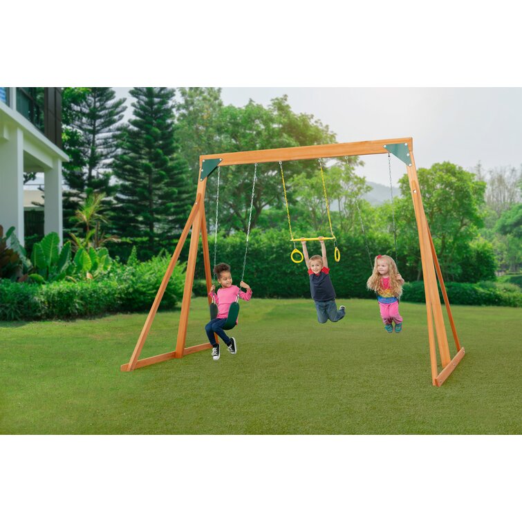 SWING SET STUFF TELESCOPE YELLOW outdoor playground accessories park fort 0006 