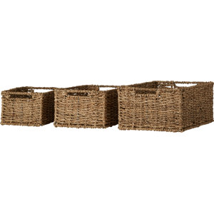 3-tlg. Korb-Set Seagrass von House Additions