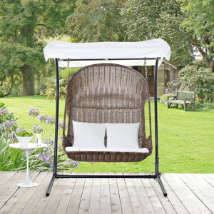 Vintage Swing Chair with Stand
