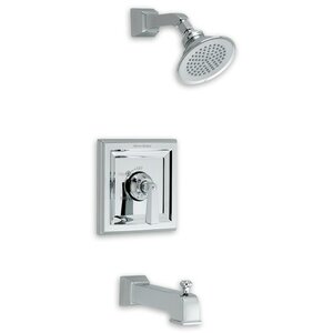 Town Square Volume Shower Faucet Trim Kit with Lever Handle and EverClean
