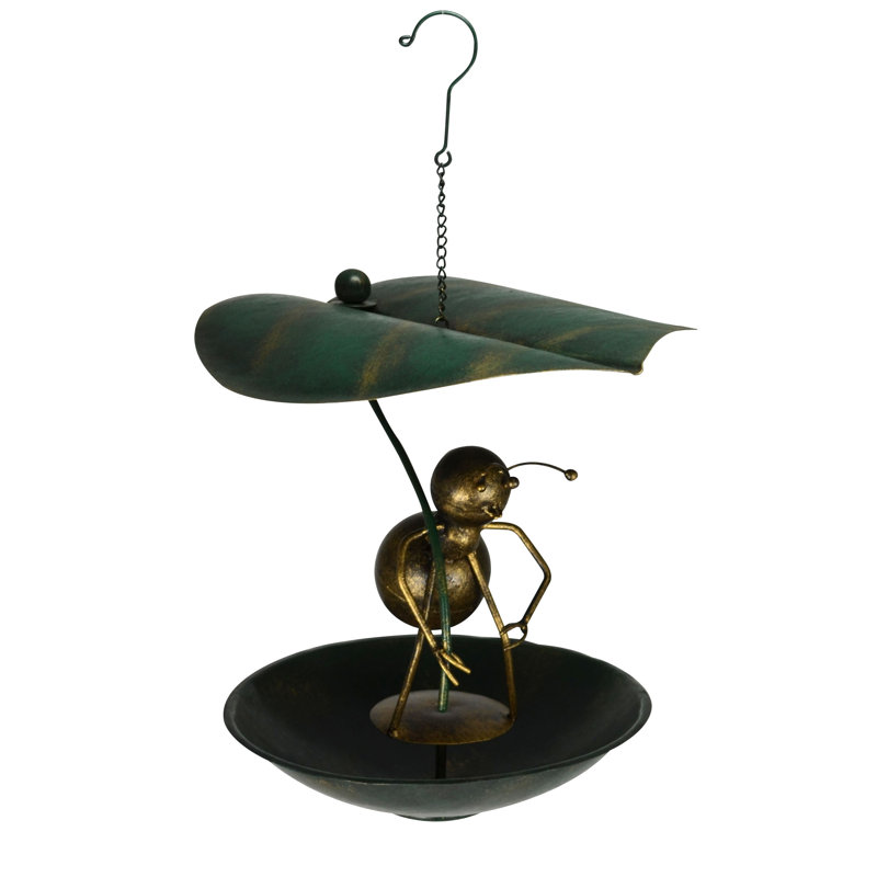 Gift Essentials Ant Leaf Umbrella Bistro Decorative Bird Feeder