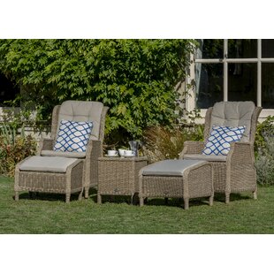 Rysing 2 Seater Rattan Conversation Set By Sol 72 Outdoor