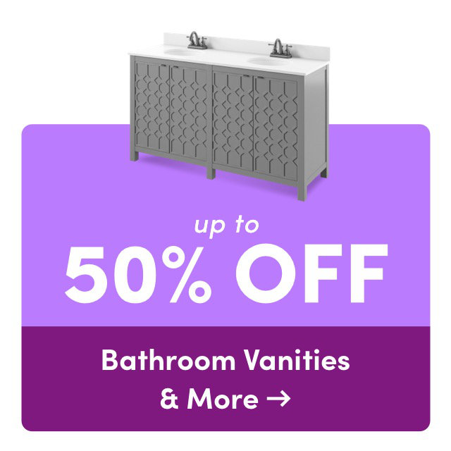 Bathroom Vanities & More on Sale