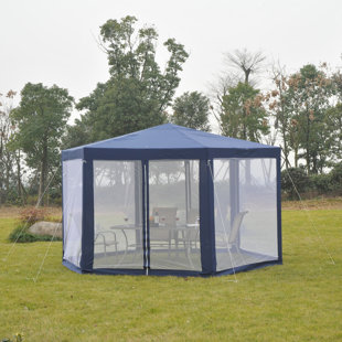 Go to store & view more images 6 Ft. W x 6 Ft. D Metal Patio Gazebo by Outsunny