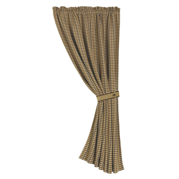 Solid Brown And Hounds Tooth White Valance Baby Laundry Room Kids Window Treatment Decor School Centers