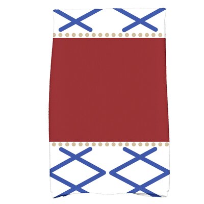 Bartow Knot Fancy Bath Towel Breakwater Bay Color: Red/Blue