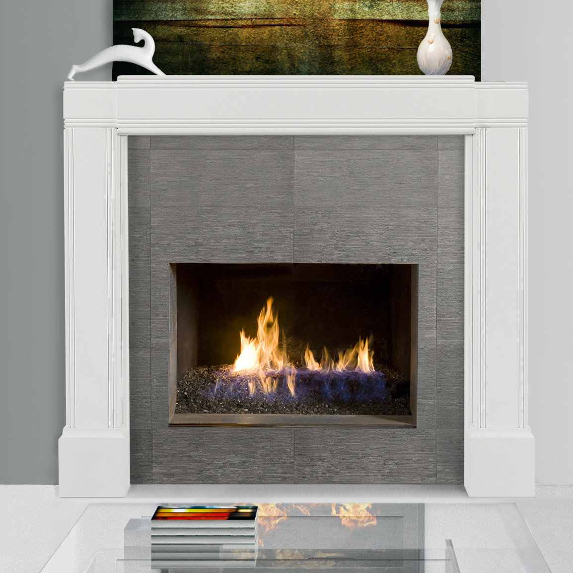 Pearl Mantels Emory Adjustable Fireplace Surround & Reviews Wayfair