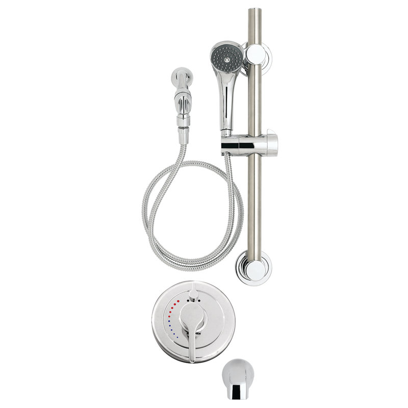 Speakman Sentinel Mark Ii Thermostatic And Pressure Balanced Tub And Shower Faucet Wayfair