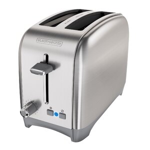 2-Slice Stainless Steel Toaster