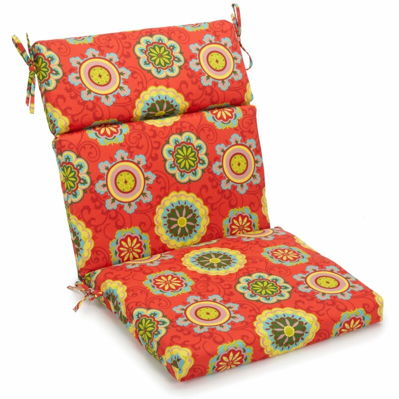 Winston Porter Indoor/Outdoor Adirondack Chair Cushion ...