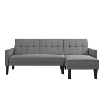 Cosmoliving By Cosmopolitan Liberty 84 Reversible Sleeper Sofa And Chaise Reviews Wayfair