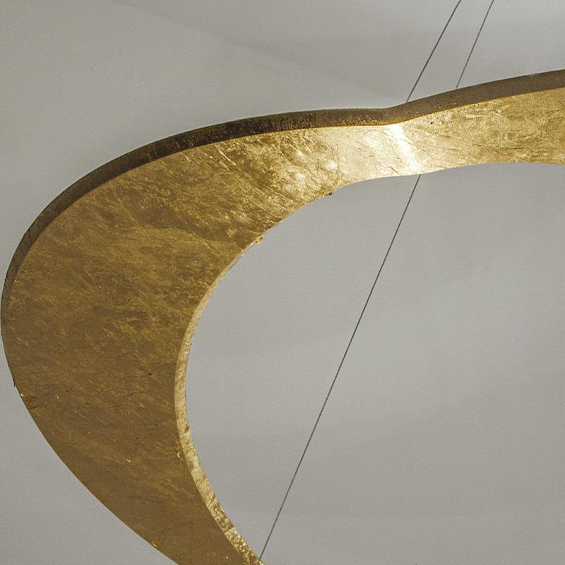 Zaneen Design Diadema 1 Light Led Unique Statement Tiered Pendant