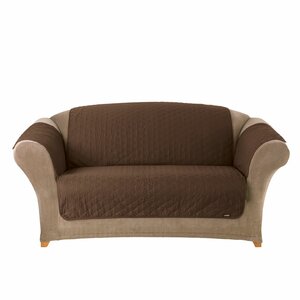 Friend Throw Box Cushion Loveseat Slipcover