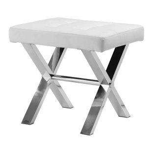 Modern Contemporary Vanity Stools Wheels Allmodern