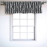 Zebra Print Valances Kitchen Curtains Wayfair Zebra Print Valances Kitchen Curtains