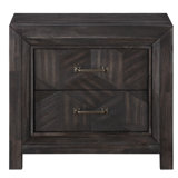 tachuri geometric front nightstand