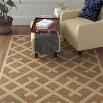 East Urban Home Watercolor Hearts Light Orange Area Rug Wayfair