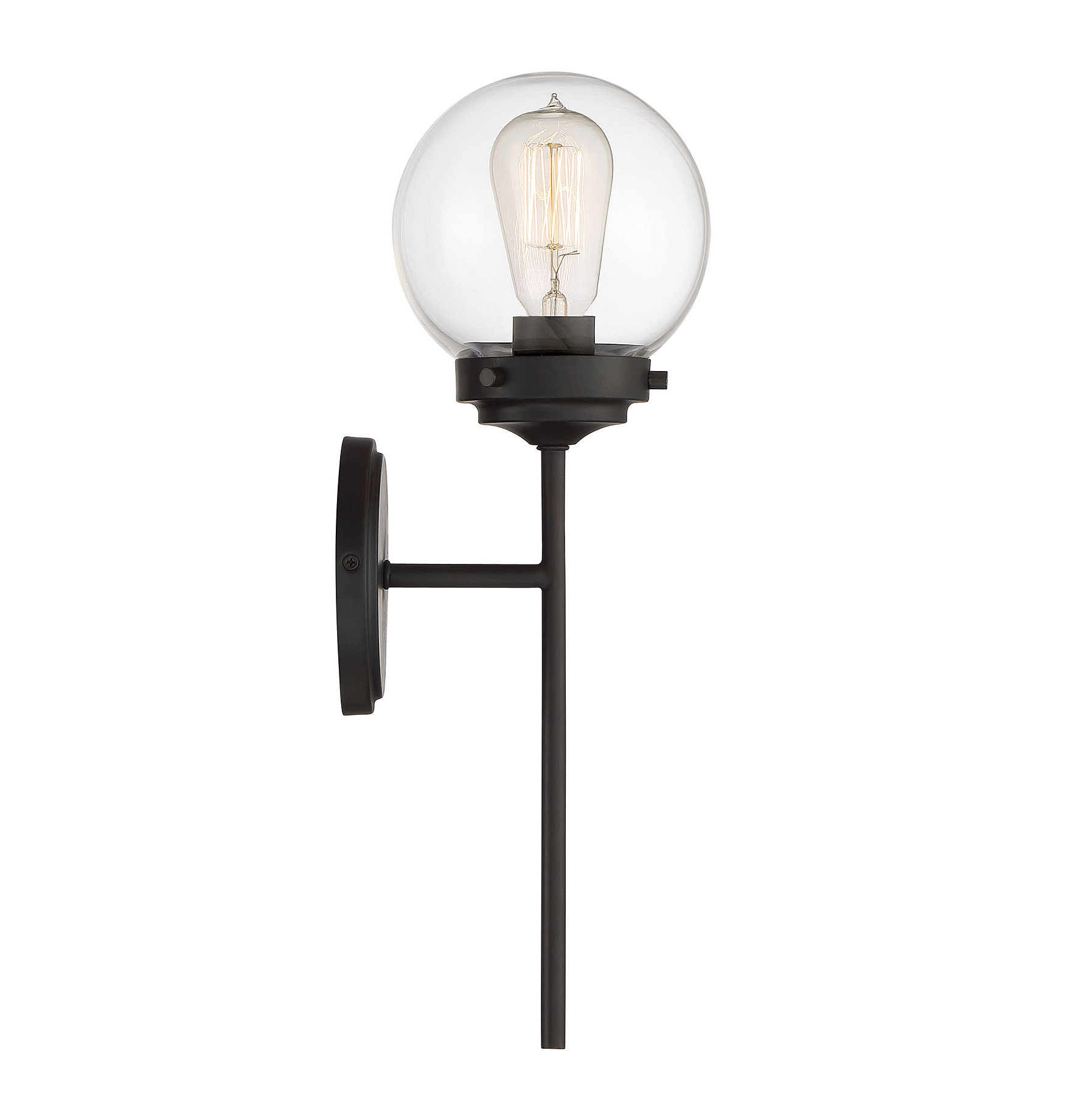 Wrought Studio Rondon 1 Light Armed Sconce Reviews Wayfair Ca