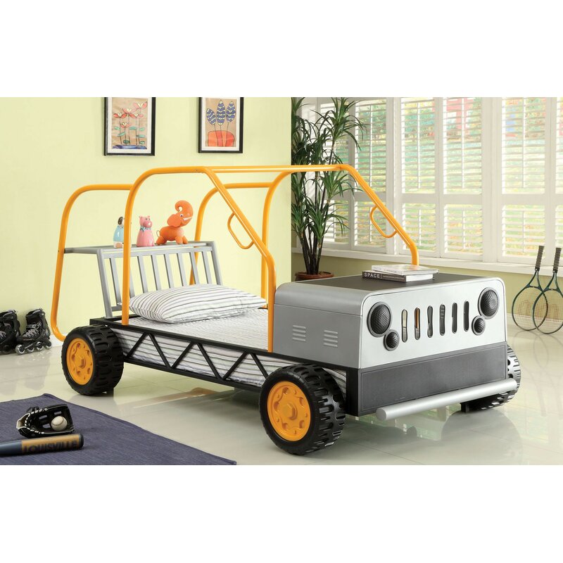 Zoomie Kids Hartwell Twin Car Bed | Wayfair