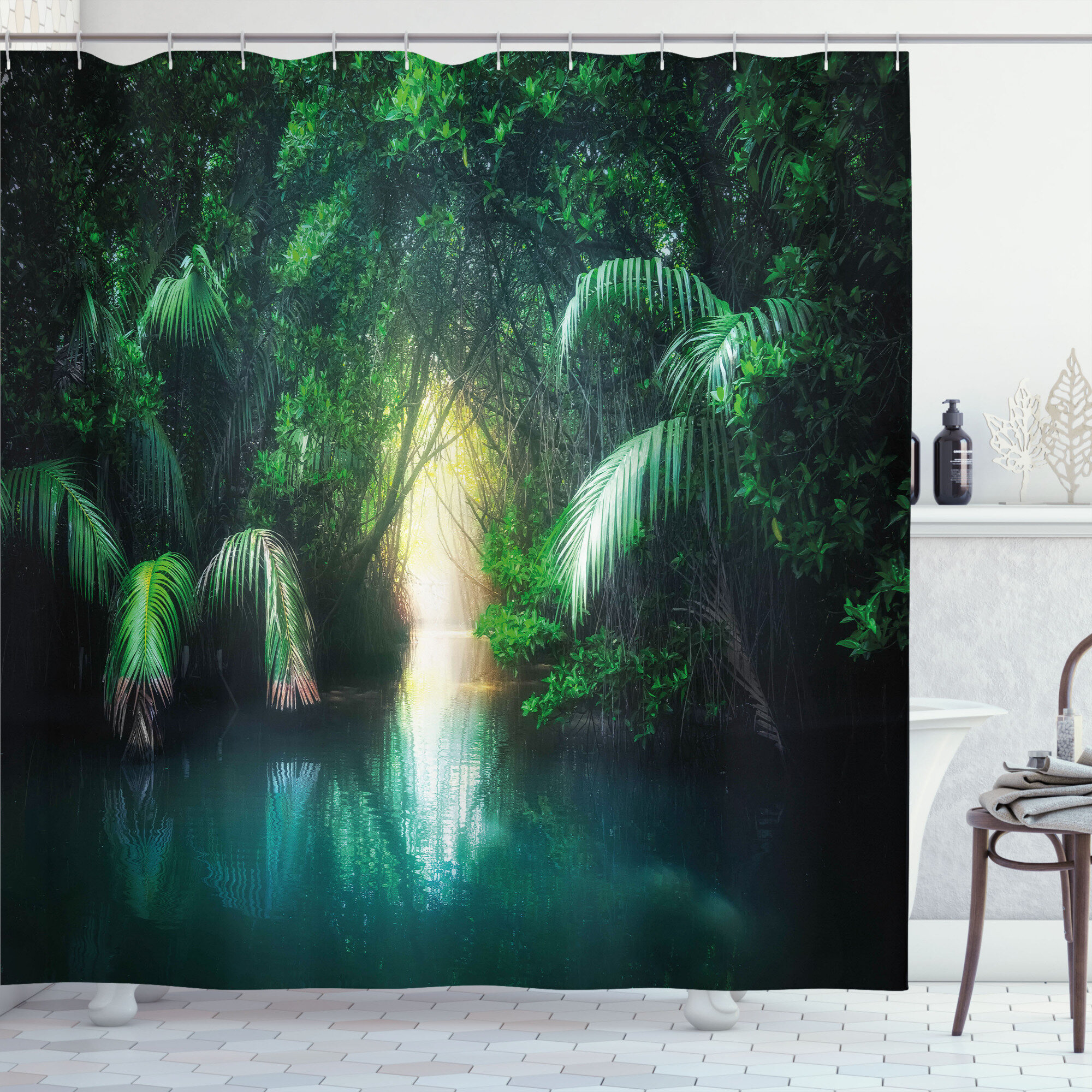 jungle shower curtain hooks Cheap Sale - OFF 68%