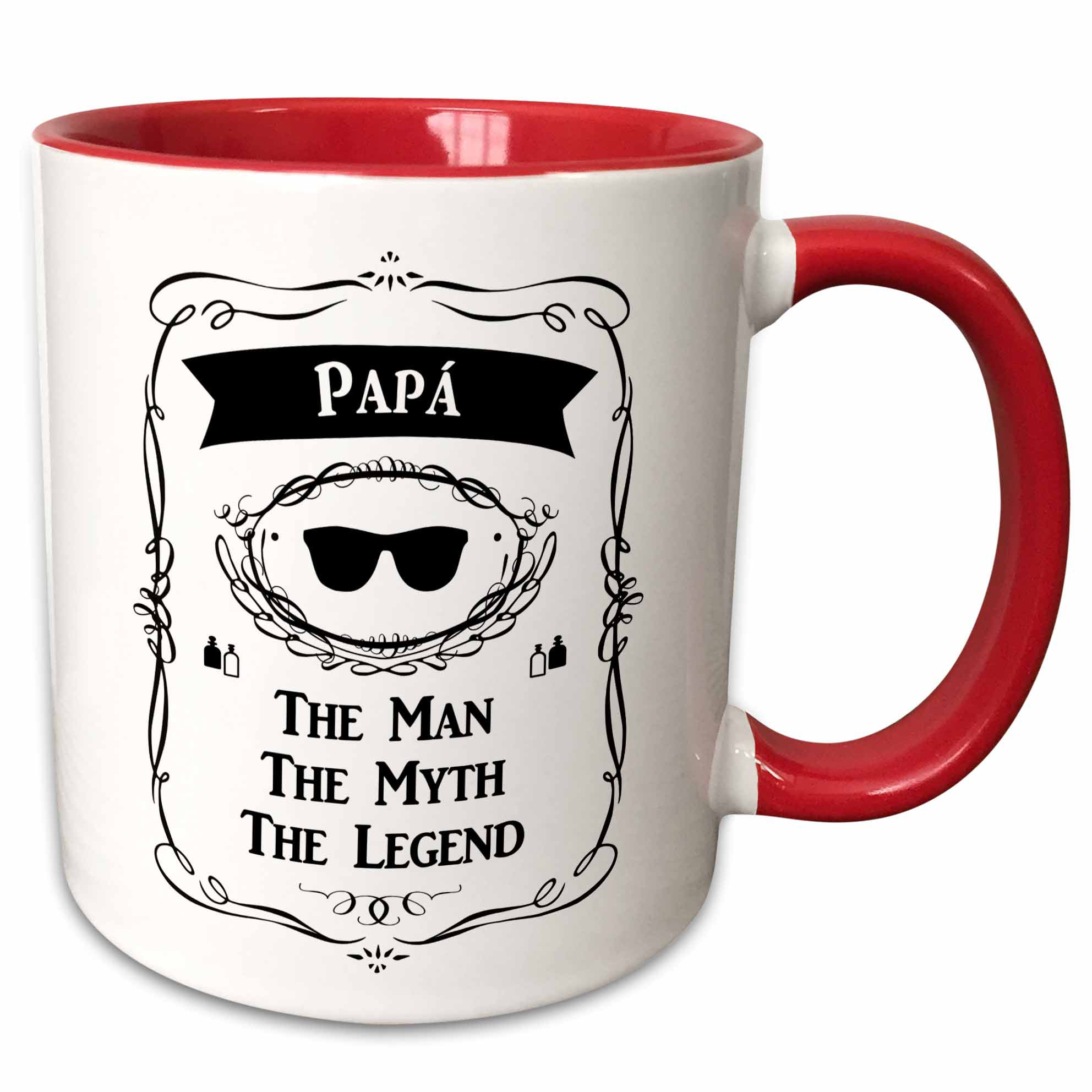 Symple Stuff Mummert Papa The Man The Myth The Legend Dad Or Father In Spanish Text Coffee Mug Wayfair